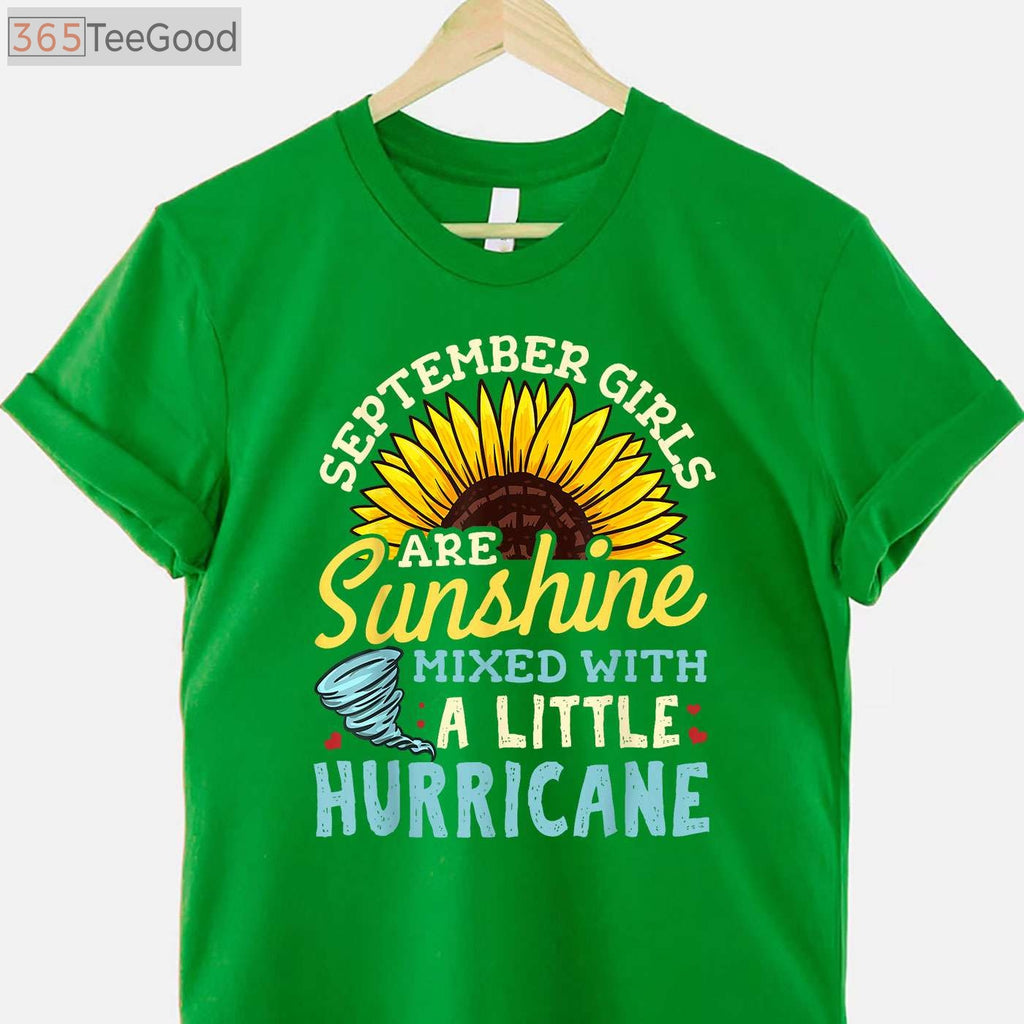 Official September Girl Birthday Celebration Shirt - Cute Autumn Birthday Apparel