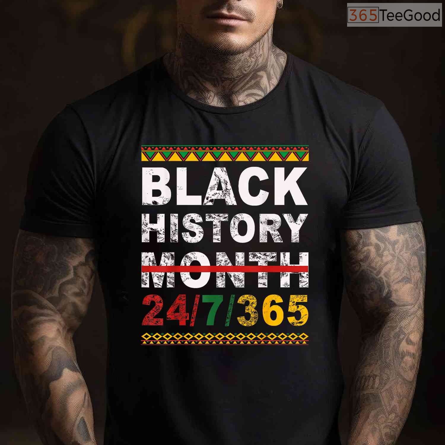 One Month Can't Hold Our History T-Shirt 365 Days Black History Month Pride Shirt