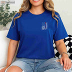 Patriotic USA Flag Bowhunting Shirt, Archery Lover Bow Hunter Graphic Tee