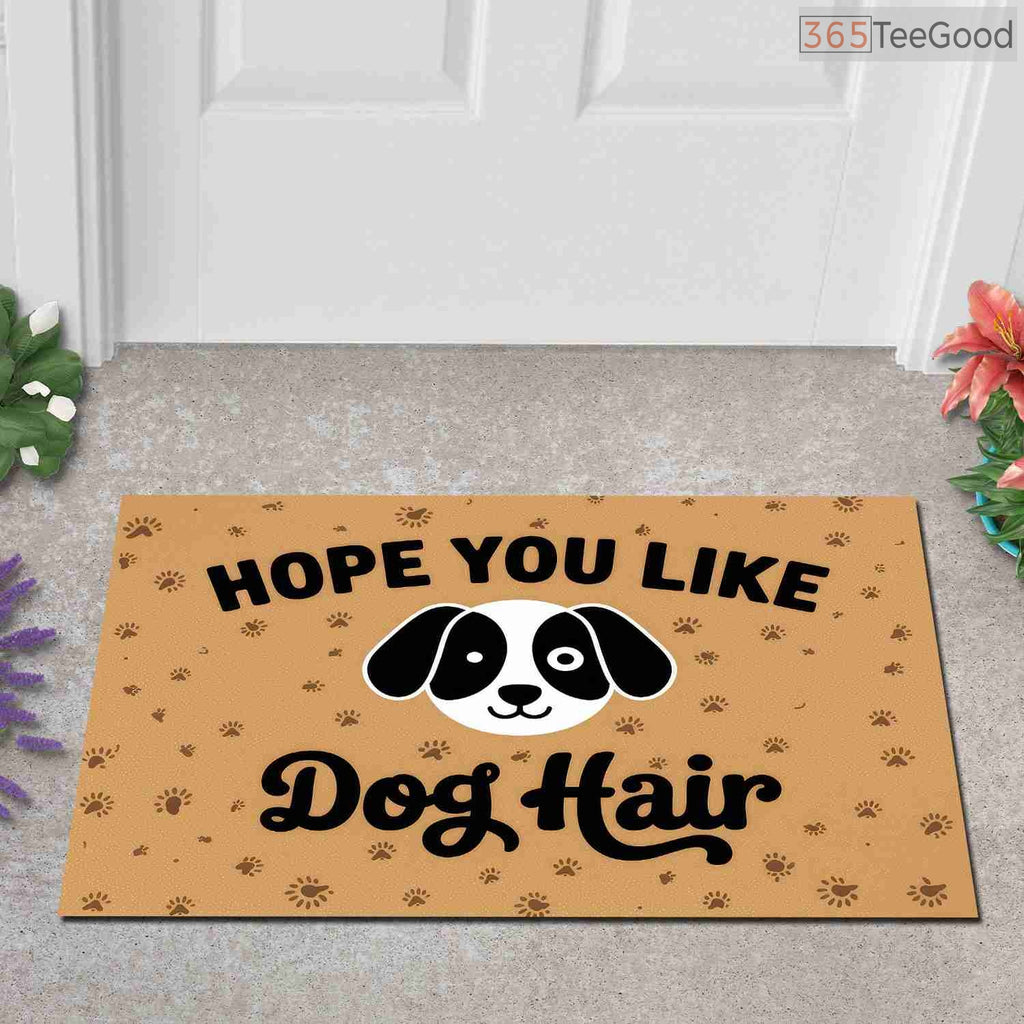 Personalized Funny Dog Hope You Like Dogs Doormat - Durable Porch Decor for Pet Friendly Homes
