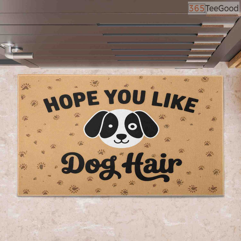 Personalized Funny Dog Hope You Like Dogs Doormat - Durable Porch Decor for Pet Friendly Homes