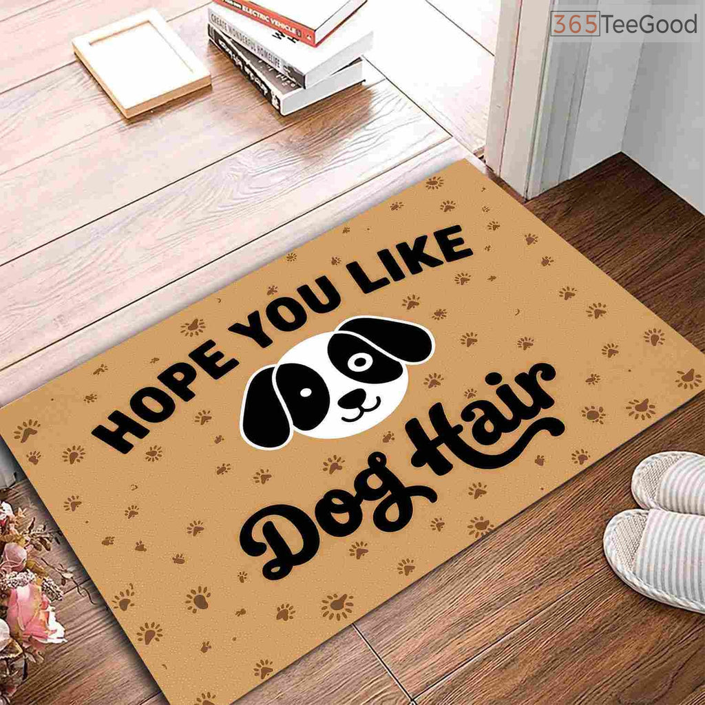 Personalized Funny Dog Hope You Like Dogs Doormat - Durable Porch Decor for Pet Friendly Homes