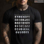 Presidents of The United States T-Shirt Educational US History Chart Shirt for Teachers Students