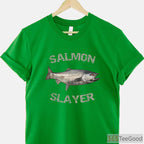 Professional Salmon Slayer Fishing Shirt, High-Performance King Salmon Angler Gear