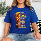 Proud Black Woman T-Shirt Black History Month Shirt for Women African American Queen Tee