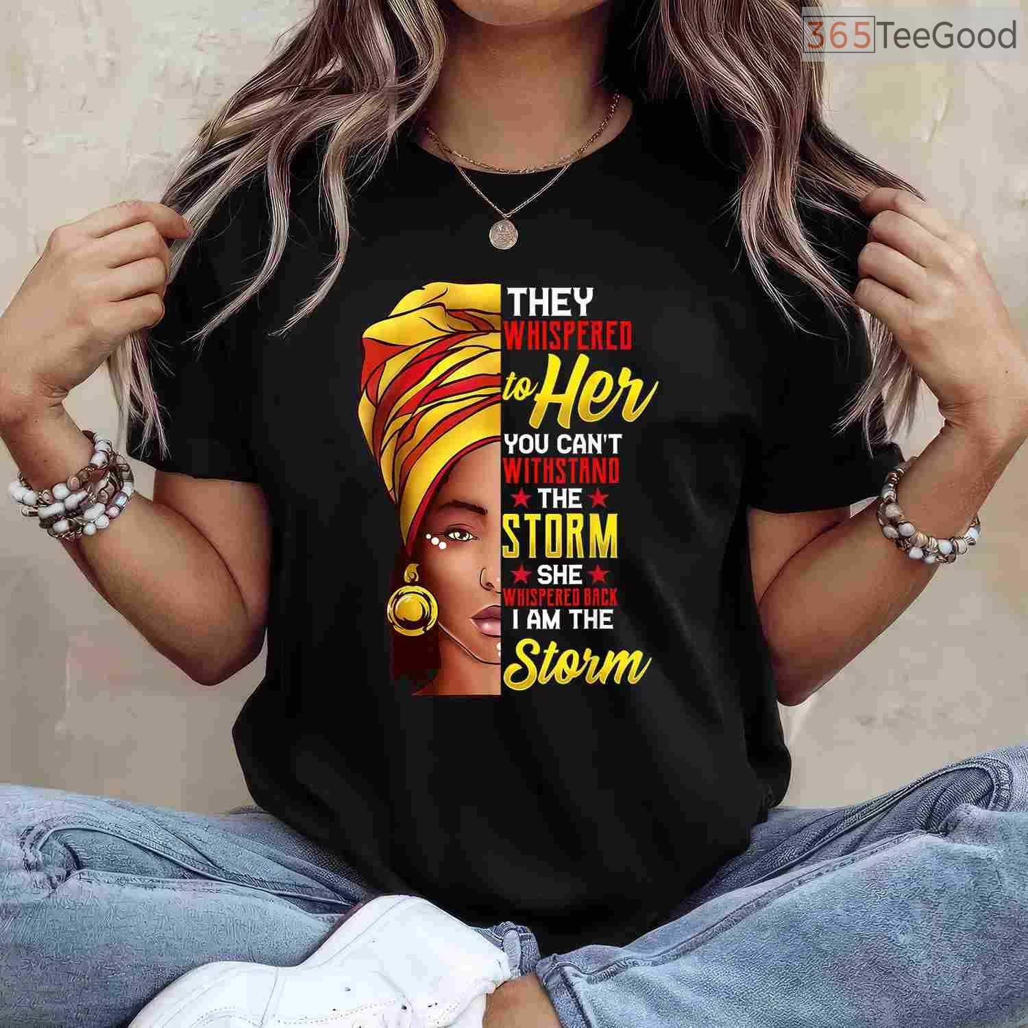 Proud Black Woman T-Shirt Black History Month Shirt for Women African American Queen Tee