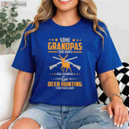 Real Grandpas Go Deer Hunting Shirt, Funny Hunting Gift for Grandfather Tee