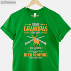 Real Grandpas Go Deer Hunting Shirt, Funny Hunting Gift for Grandfather Tee