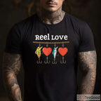 Reel Boys Valentine Fishing Shirt, Cute Valentine’s Day Gift for Young Fish Lovers