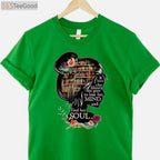 Retro Bookworm Reading T-Shirt - Aesthetic Book Lover Librarian Gift
