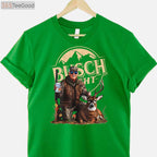 Retro Trump Hunting Shirt, Funny Beer Drinking and Deer Hunting Graphic Tee