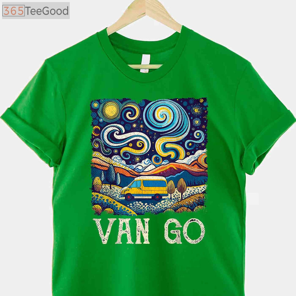 Retro Van Life Vintage T-Shirt - 70s Van Dwellers Nomad Travel Gift