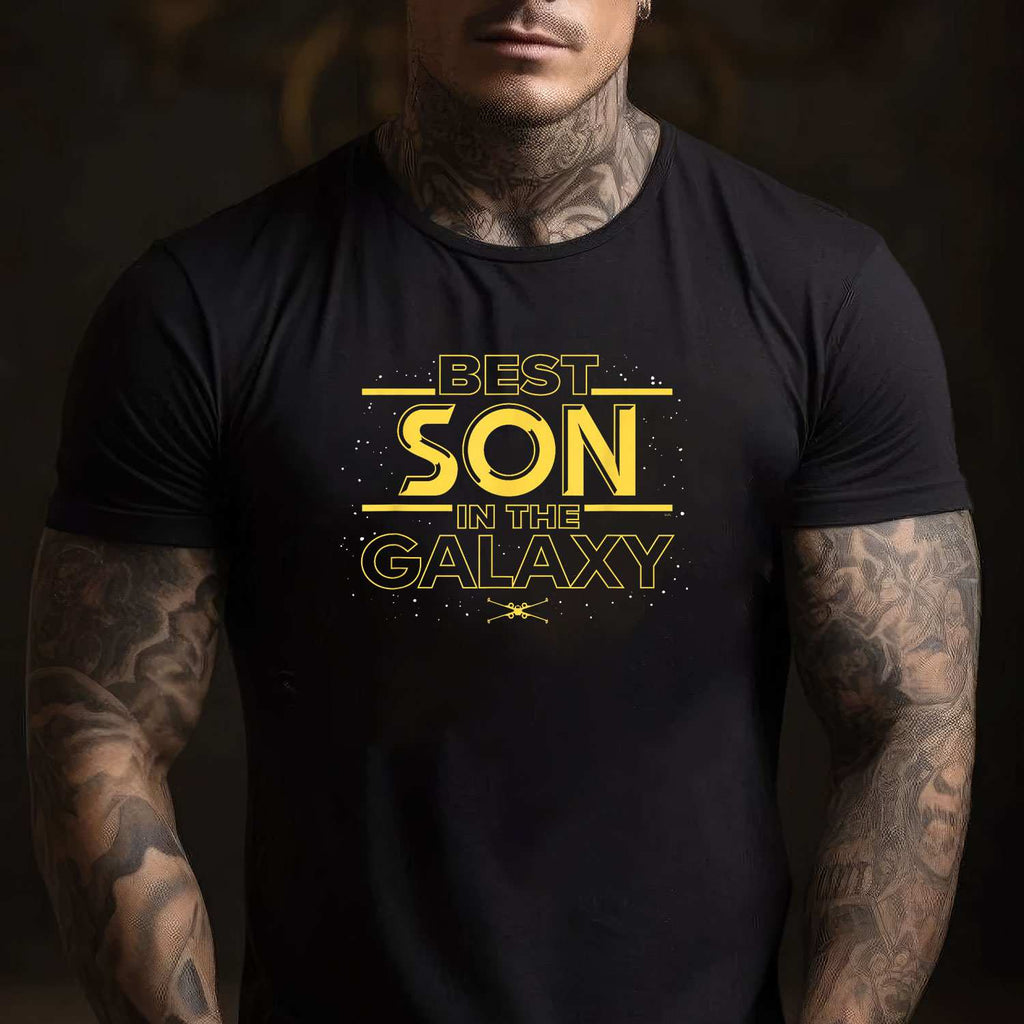Star Wars Best Son in the Galaxy Funny Family Trip Tee T-Shirt for Adults Unisex
