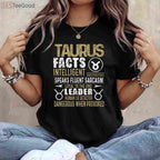 Taurus Zodiac Facts Birthday T-Shirt _ April & May Taurus Astrology Gift Shirt
