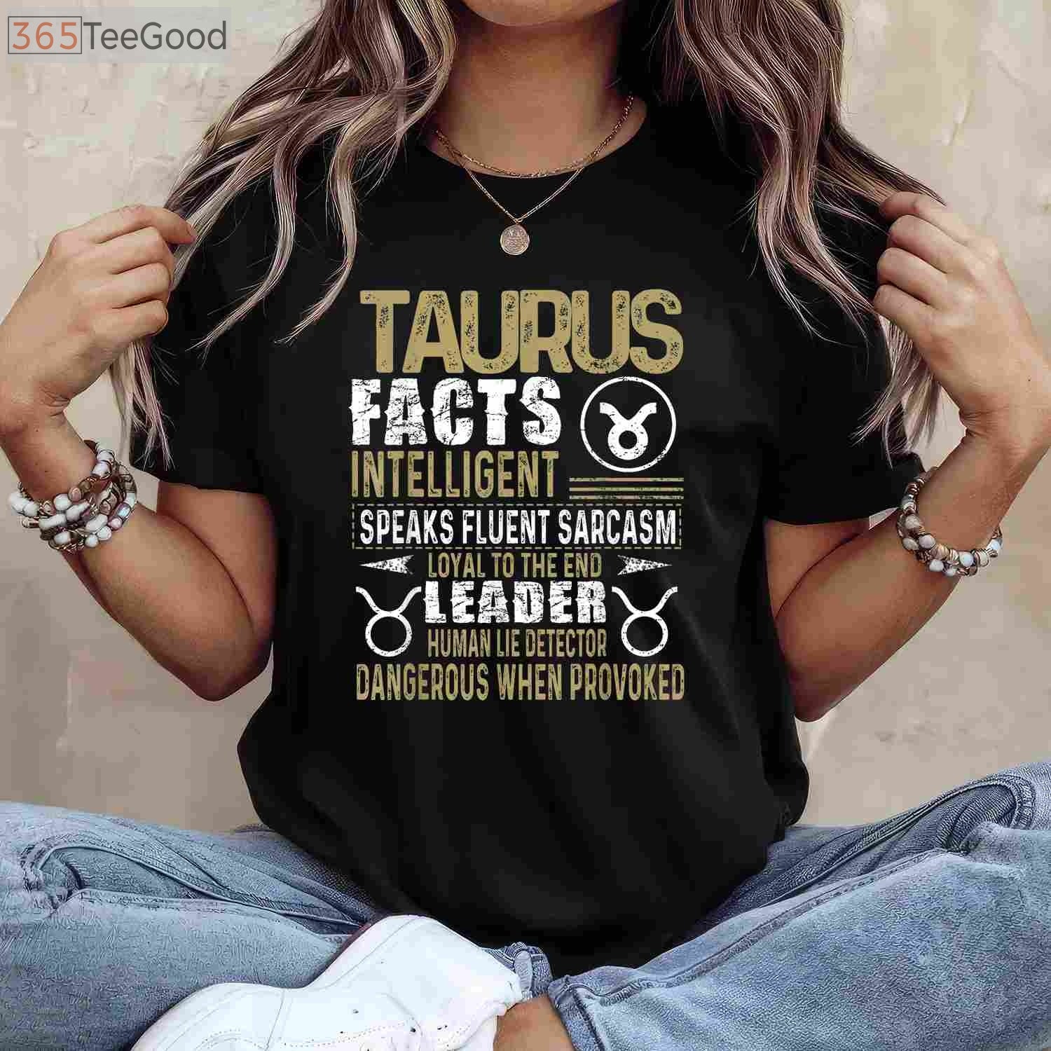 Taurus Zodiac Facts Birthday T-Shirt _ April & May Taurus Astrology Gift Shirt