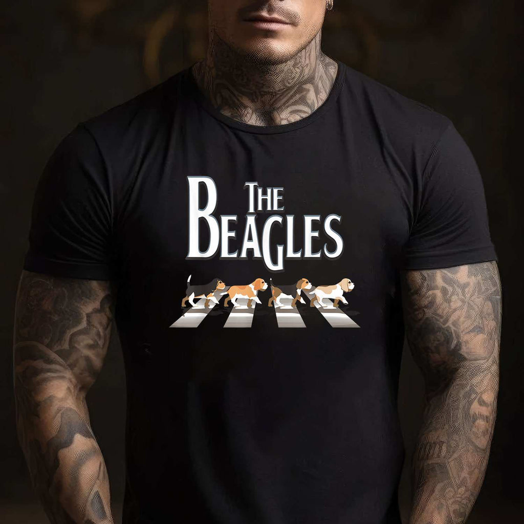 The Beagles Funny Beagle Lover Tee Classic Dog Humor T-Shirt for Men Women Adults