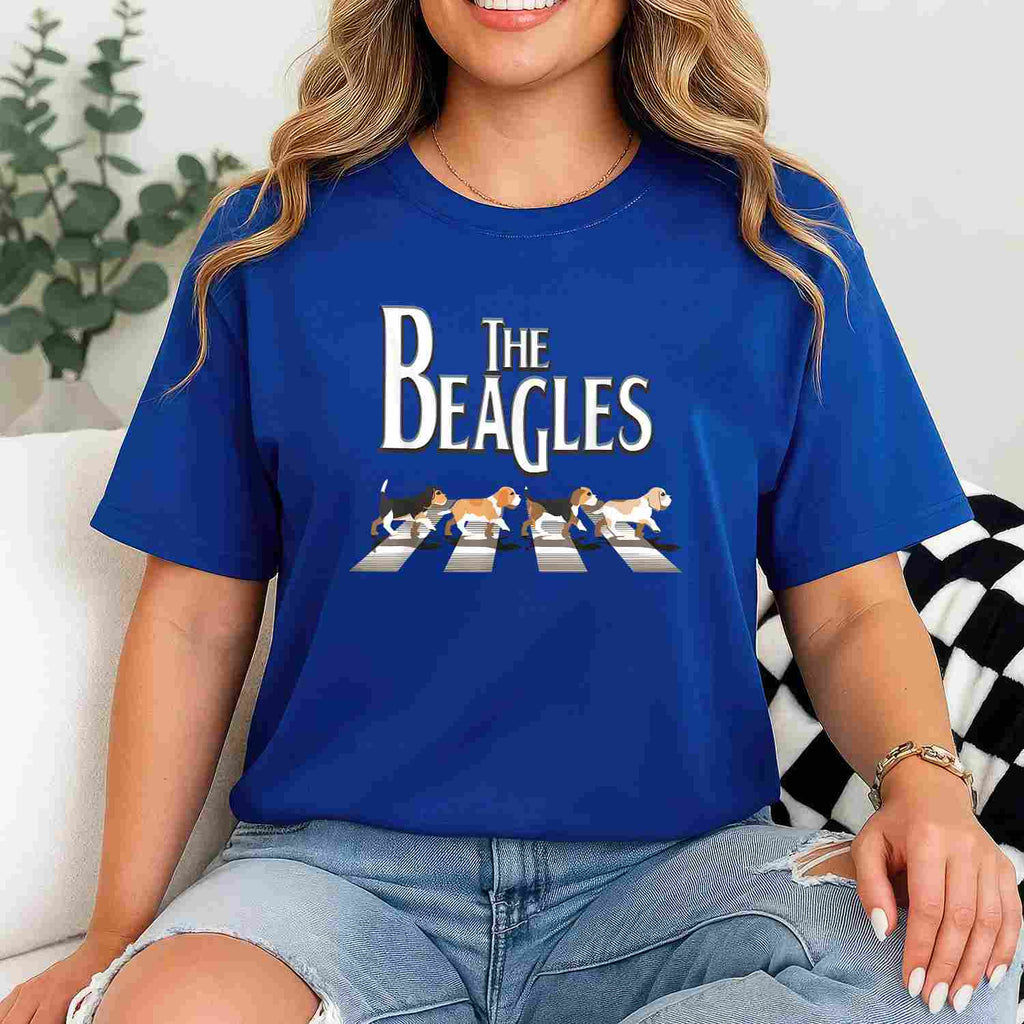 The Beagles Funny Beagle Lover Tee Classic Dog Humor T-Shirt for Men Women Adults