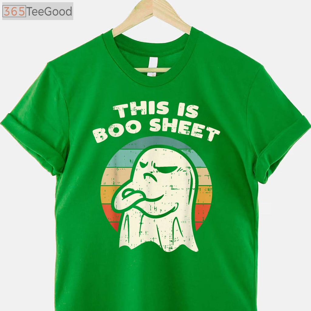 This Is Some Boo Sheet Ghost T-Shirt - Retro Funny Halloween Costume Gift