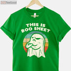 This Is Some Boo Sheet Ghost T-Shirt - Retro Funny Halloween Costume Gift