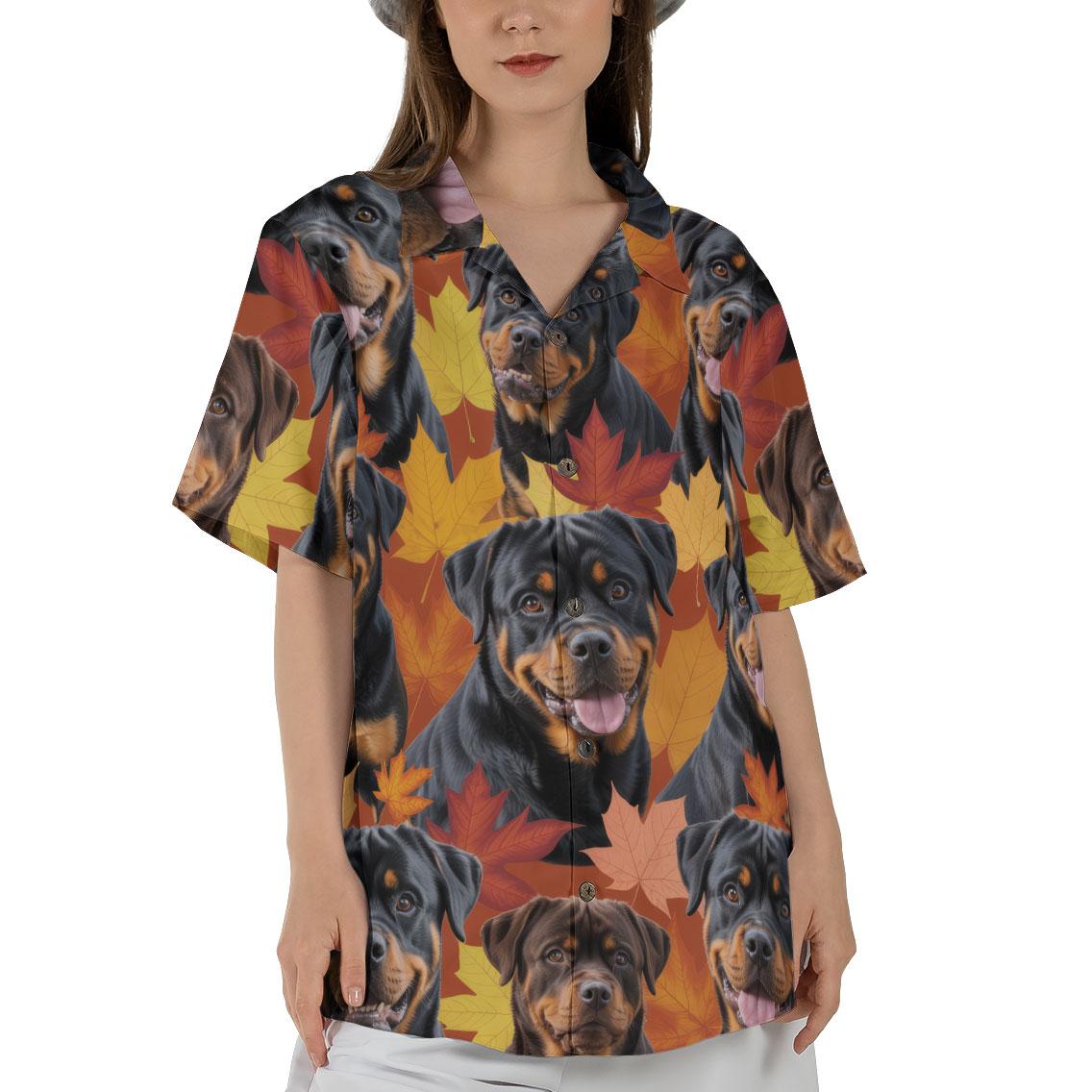 Tropical Jungle Hibiscus Seamless Pattern Hawaiian Tee Vacation Ready Style