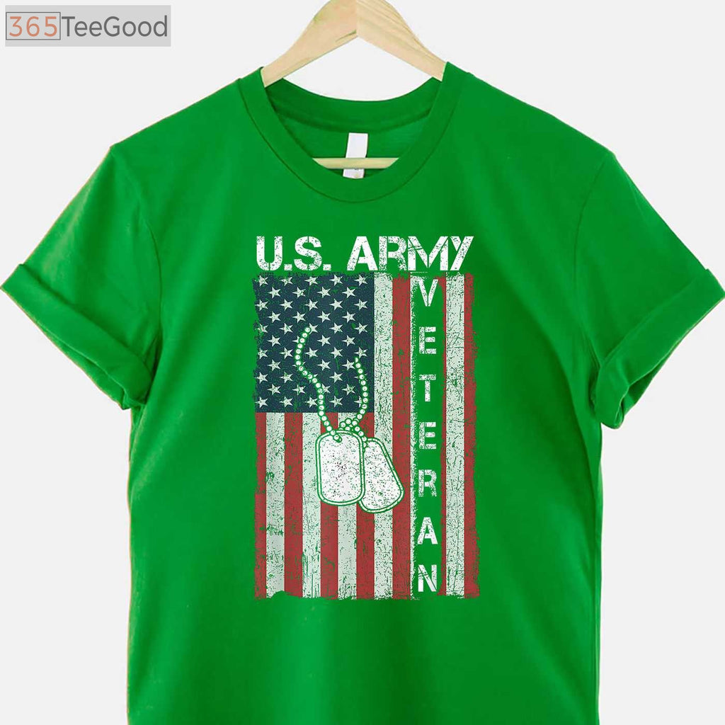 US Army Veteran Gift T-Shirt - Official Military Service Shirt for Men & Women