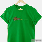 Vintage Brook Trout Fly Fishing Shirt - Dry Fly Tying Angler Graphic Tee