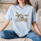 Vintage Mallard Duck Hunting Season Shirt, Retro Wildlife Waterfowl Hunter Tee