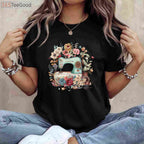 Vintage Quilting Yarn Graphic T-Shirt - Retro Seamstress Sewing Gift