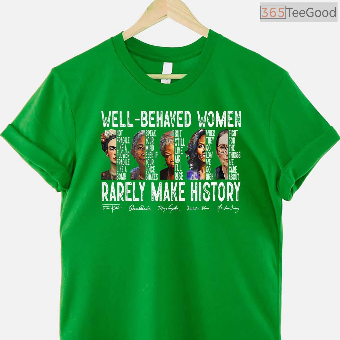 Well Behaved Women Rarely Make History T-Shirt Feminist Power Black History Month Shirt