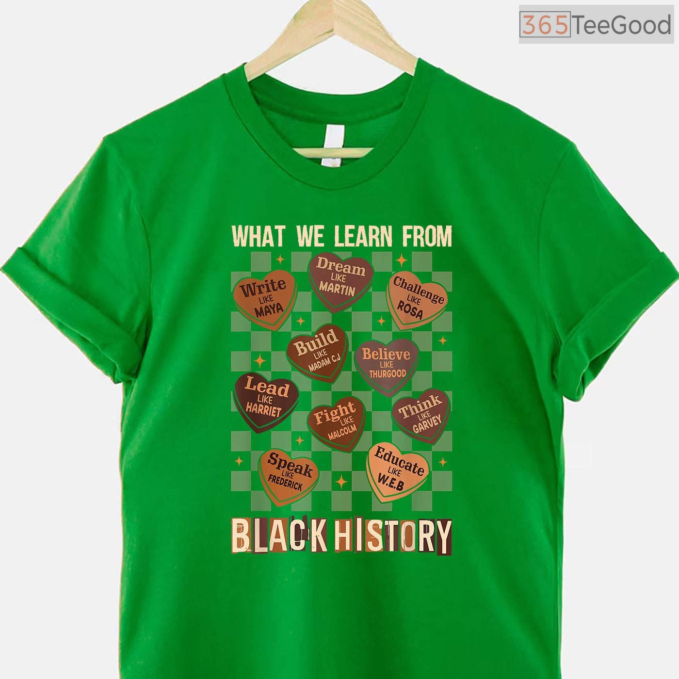 What We Learn From Black History Month T-Shirt Men Women Kids Educational Shirt