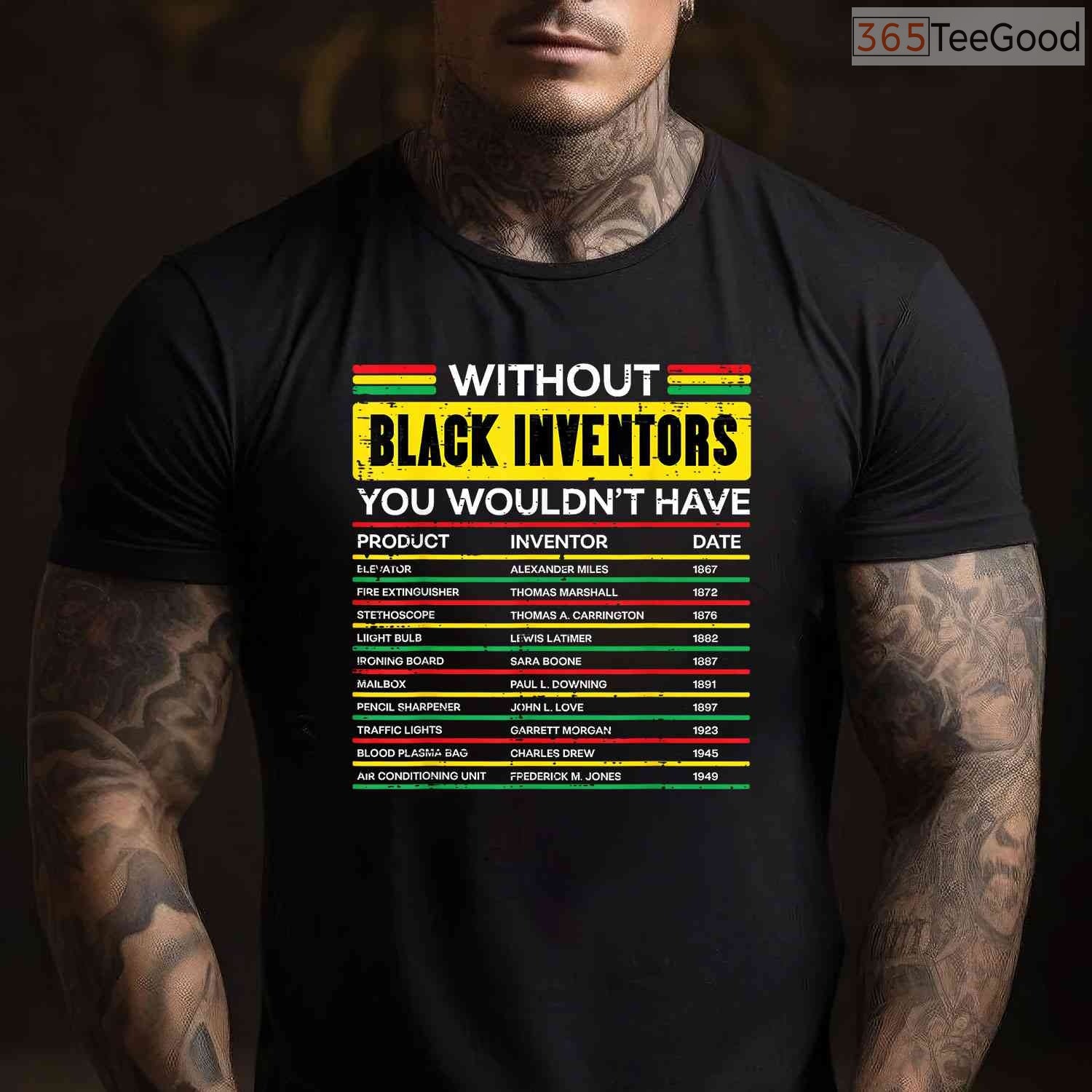 Without Black Inventors History Month T-Shirt Celebrating African American Innovation Shirt