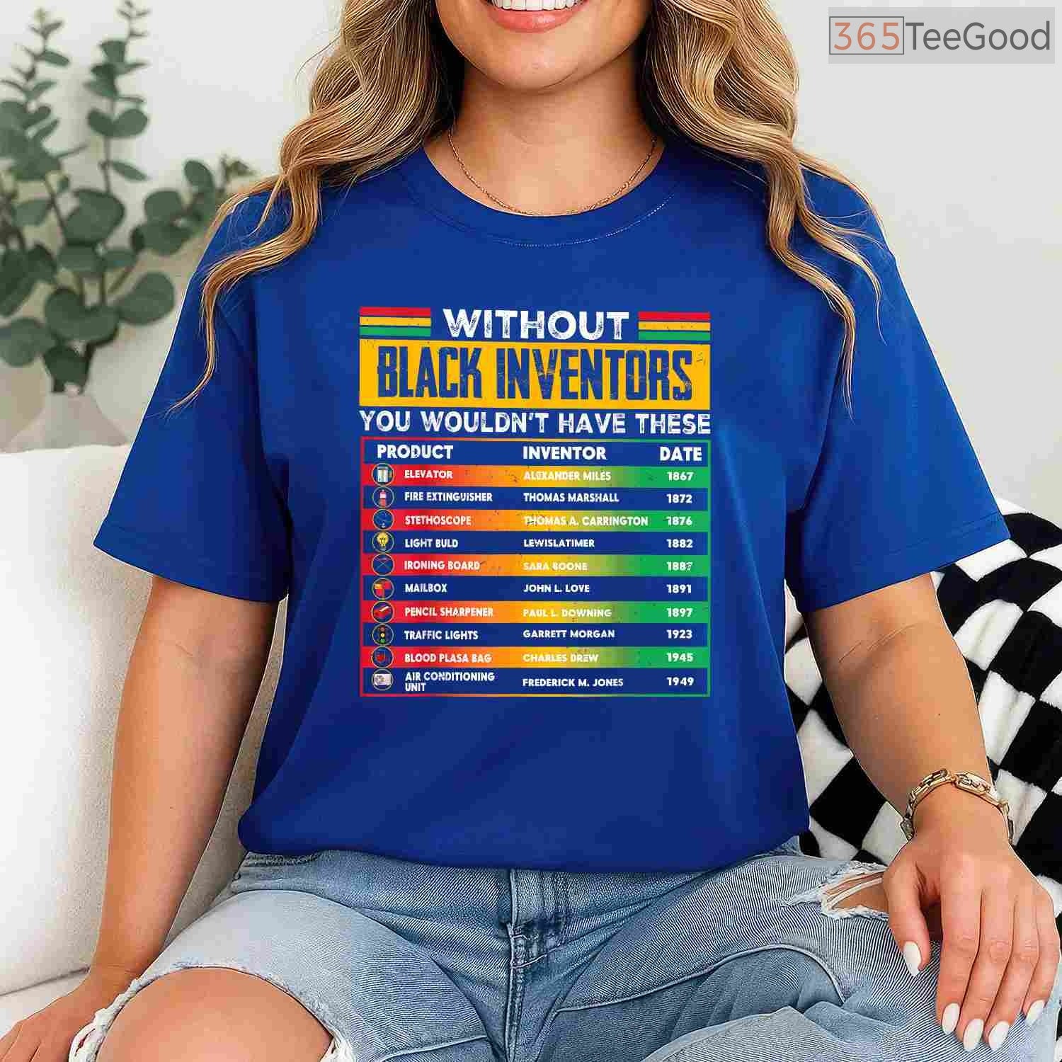 Without Black Inventors T-Shirt STEM Innovation Black History Month Men Women Kids Shirt
