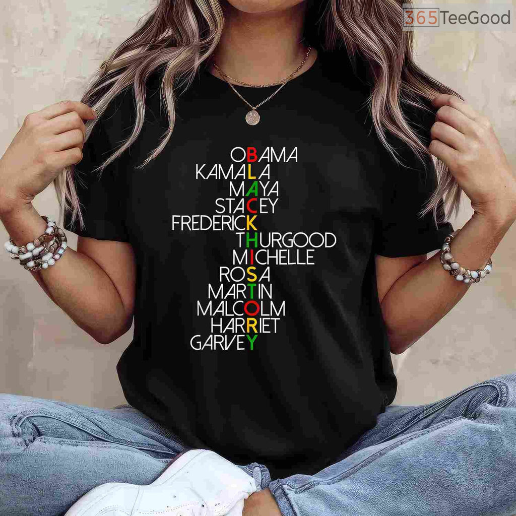 Young Gifted and Black T-Shirt Black History Month Boys & Girls Kids Empowerment Shirt