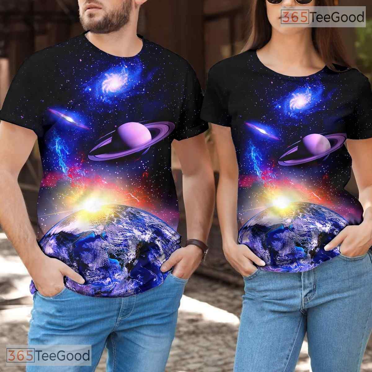 Sleek Black Minimalist Star Graphic Art 3D Printed Casual Unisex Tee Shirt Top