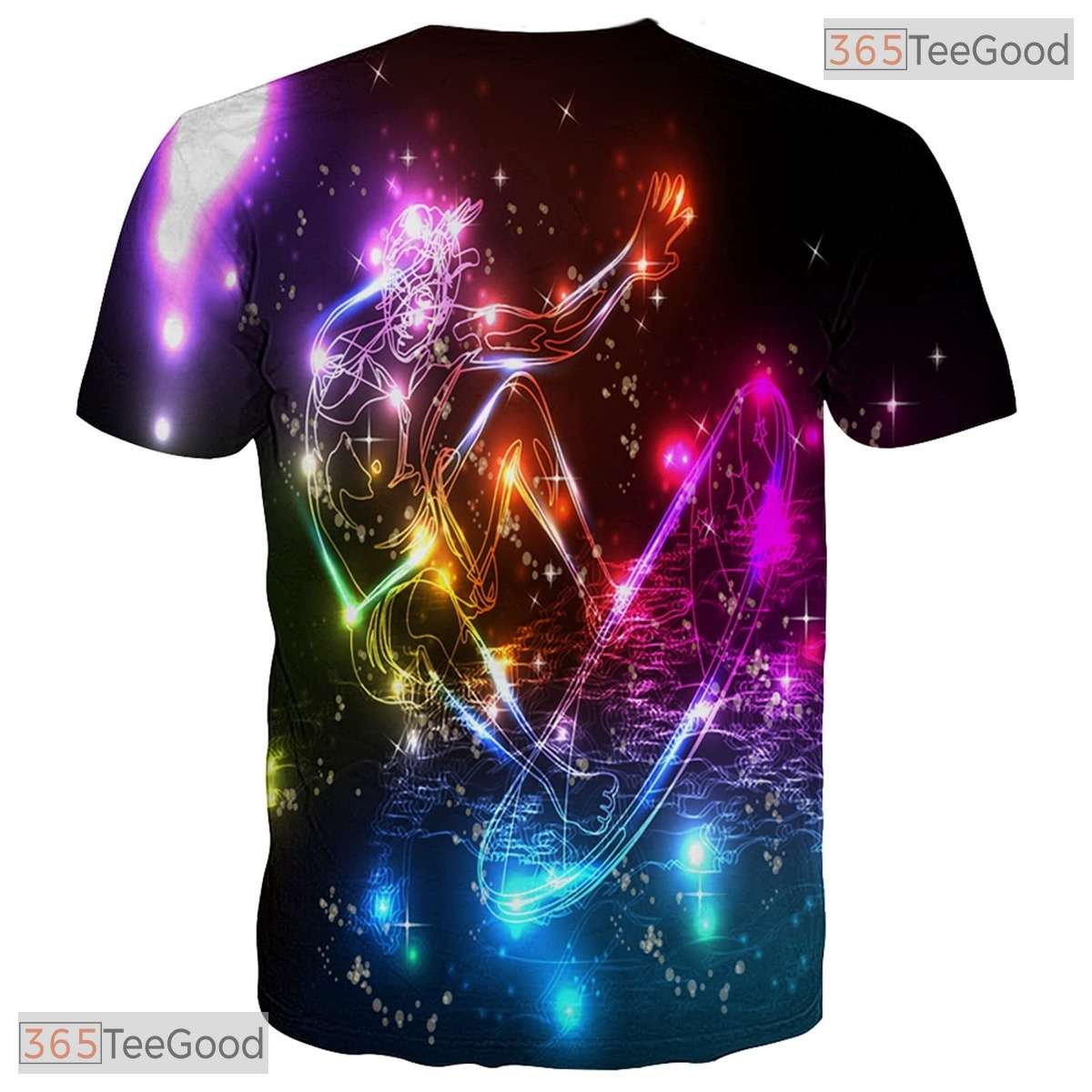 Vibrant Yellow Abstract Pattern Graphic Art 3D Printed Casual Unisex T-Shirts