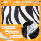 Wild Zebra Animal Print Costume Novelty Graphic 3D Printed Casual Unisex Tee Shirt